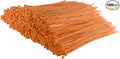 GTSE 14 Inch Orange Zip Ties, 1,000 Bulk Pack, 50lb Strength, UV Resistant Long Nylon Cable Ties, Self-Locking 14" Tie Wraps