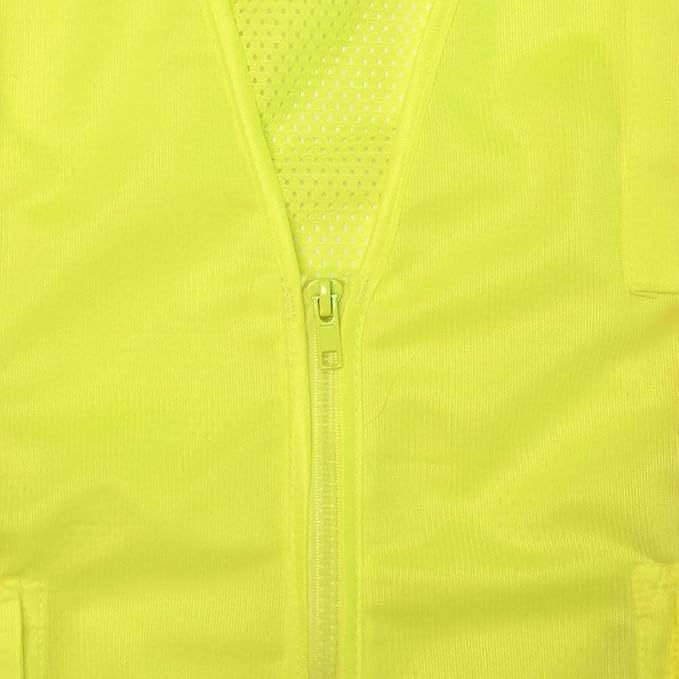 Radians SV6G3X Two Tone Surveyor Class 2 Safety Vest, 3X-Large, Green