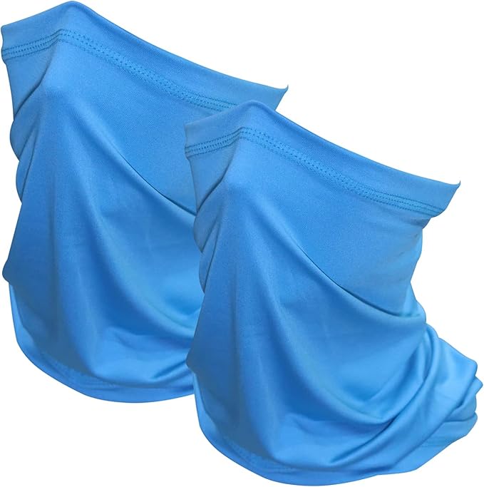 SHEVERCH pack Neck Gaiter Mask for Men Women UV Sun Protection Windproof Gator Face Cover Scarf Fishing Cycling Hiking Ski