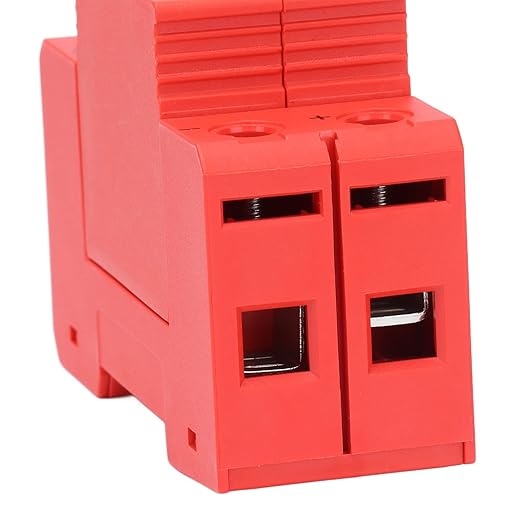 2Pcs Protective Devices DC Photovoltaic Arrester 2P 40ka with Remote FXD1?PV40500V Maximum Current of 40ka Our Voltage Arrester Device Superior Protective Devices2P Protective