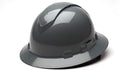 Pyramex Ridgeline Full Brim Vented Hard Hat 4 Point Ratchet Suspension