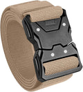 TECEUM Tactical Belt – Heavy-Duty & Quick Release – Military, Work, Rigger, Duty & Utility Belt for Men