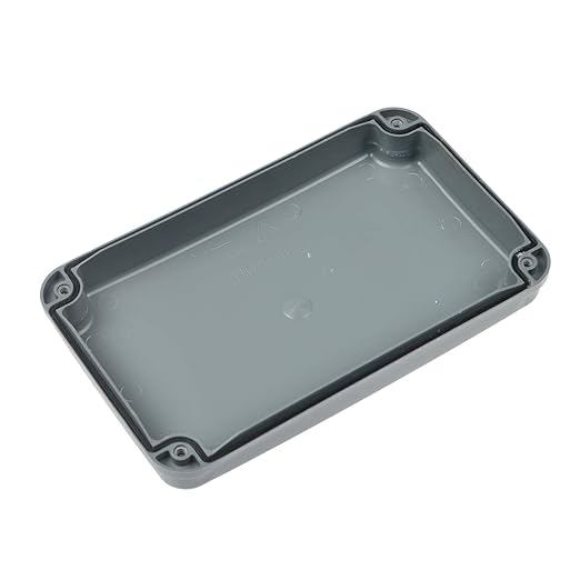 SuperInk Robust Outdoor Electrical Project Box - IP66 Weatherproof PVC/ABS Enclosure for Universal Protection - Size 7 1/8" x 4 1/2 "x 4" inch(181x111x100 mm),1PK