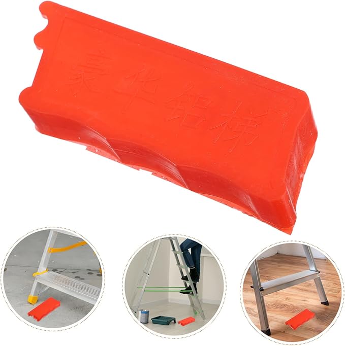 NUOBESTY Heavy Duty Ladder Feet Caps Nonslip Protective Covers for Extension Ladders Fit Easy Installation for Home and Construction Use
