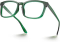 VISOONE Blue Light Blocking Glasses Square with Anti Computer Glare for Gaming Women and Men MONTANA