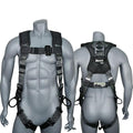 AFP Digital Camouflage Universal Fall Protection Ergonomic Comfort Safety Harness, Soft Pressure-Relieving Perforated Breathable Padded Foam Shoulder, 3 D-Rings, Tongue Buckle, Mating Buckle