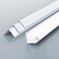 White Wall Corner Protector, 4Pcs, Length 35.4in, Width 0.79in - Self Adhesive Metal Corner Protector for Aluminum Trim molding, Cabinet Edge Guard, Easy to Install
