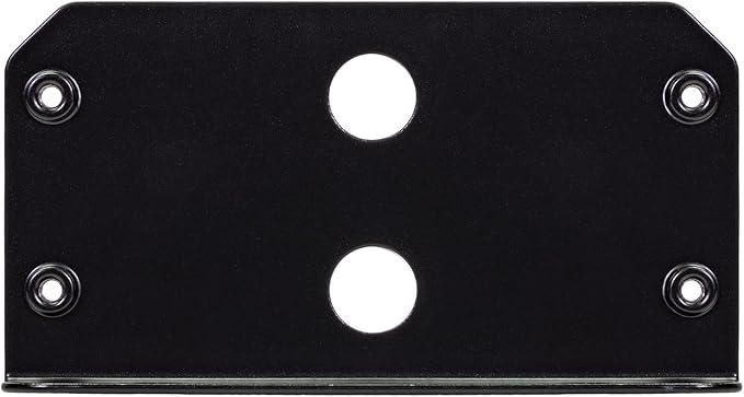LAMPHUS Dual Stacked L-Shaped Mounting Bracket PlanarFlash Lighthead [Rust Resistant] [Powder Coated] [Compact] - Fits up to 2 PlanarFlashes - Perfect for Pickup Trucks, ATVs, and Cars
