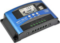 SUNYIMA 100A MPPT Solar Charge Controller with LCD Display Dual USB Multiple Load Control Modes,New Mppt Technical Maximum Charging Current (100A)