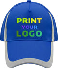 YOWESHOP Reflective Safety Baseball Cap Customize Logo with Removable PE Shell Hi-Vis Safety Work Hat