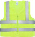 Neiko High Visibility Safety Vest ANSI Class 2, No Pocket, Neon Yellow, XX-Large (2XL)