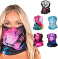 S A Company 5-Pack UV Face Shield | UV 30+ Multipurpose Neck Gaiter Balaclava for Adults | Multiple Color Packs