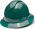 Pyramex Ridgeline Full Brim Vented Hard Hat 4 Point Ratchet Suspension