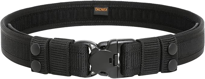 TACNEX Duty Belt 1.5" Law Enforcement Police Security Nylon Utility Work Belts