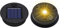 Solar Lights Replacement Top 2 Pack - 2.76 Inches Outdoor Replacement Solar Light Parts, LED Solar Lantern Light Lids, Waterproof Solar Lights Replacement Top Kit for Outdoor DIY Hanging Lanterns