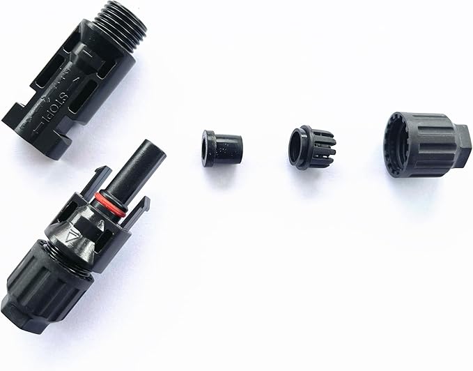 100PCS Solar Panel Connector IP67 Waterproof Connector Male/Female 50Pairs with 2 Spanners