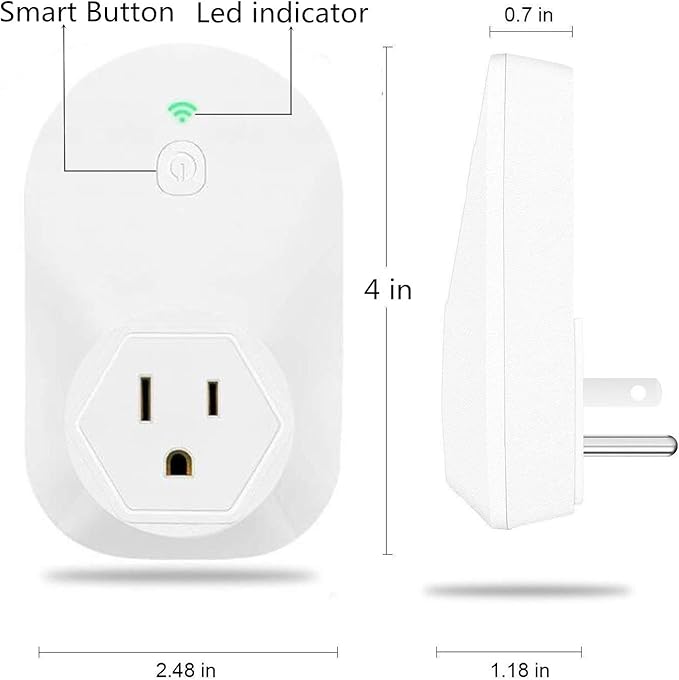 Briidea Hi-Lo Sump Pump Controller with Dual Float Switch and Overload Protection (White)