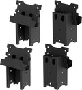 Deer Blind Brackets, Outdoor 4 x 4 Platform Bracket, 12 / 14 Gauge Steel Elevator Brackets for Deer Stand, Hunting Blinds, Shooting Shack