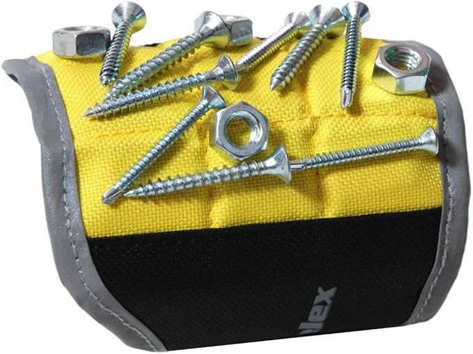 Stocking Stuffers for Men Christmas 2025 – Magnelex Magnetic Wristband, Christmas Gift for Dad, Husband, Boyfriend – Handyman Gadget to Hold Screws, Nails, Drill Bits – Holiday Gift Idea for Him