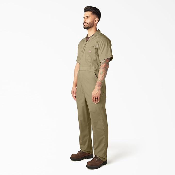 Dickies mens Short Sleeve Coveralls