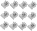 12pcs Solar Panel Mid Clamps Bracket Clips for Photovoltaic Systems Easy Installation Solar Panel Holder for Outdoor Use Stable and Support