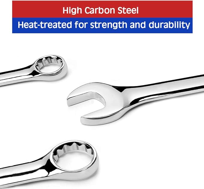 SPEEDWOX Mini Handle Wrench Set, Open/Box, High Carbon Steel, 2-Piece