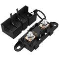 Joinfworld MEGA Fuse Holder with 80A Fuse, Automotive Fuse Holder with Cover for Cars, Trucks, Construction Vehicles, Buses, Caravans