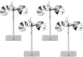 OFFO 4 PCS Bird Scare Reflective Device, Bird Reflector Keep Pigeon Woodpeckers and Sparrows Away for Outdoor Use Boats Roofs Gardens