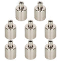 1/16 Inch Cable Clamps, 1/16" M3 304 Stainless Steel Wire Rope Cable Clip Clamp, Reusable One Way Wire Rope Clips for 1.5mm-2.0mm Cable for Holiday Decorations for Outdoors/Indoors- 8 PCS