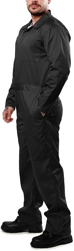 Kolossus Coveralls for Men Long Sleeve Cotton Blend Work Jumpsuit