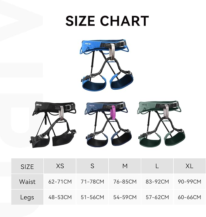 KAILAS B3 Rock Climbing Harness Men Adjustable Roofing Harness Indoor Climbing Rappelling Harness Women Protect Durable