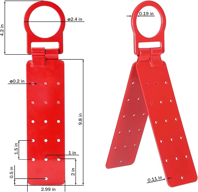 Reusable Roof Anchor, Easy to Install Roof Bracket for Fall Protection, High Stength D-ring with Corrosion Resistant Materials for Roofing Safety, Comply to ANSI/OSHA