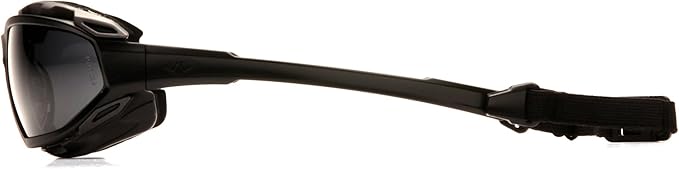 Pyramex Safety Highlander XP Eyewear, Frame/Indoor-Outdoor Mirror Anti-Fog Lens