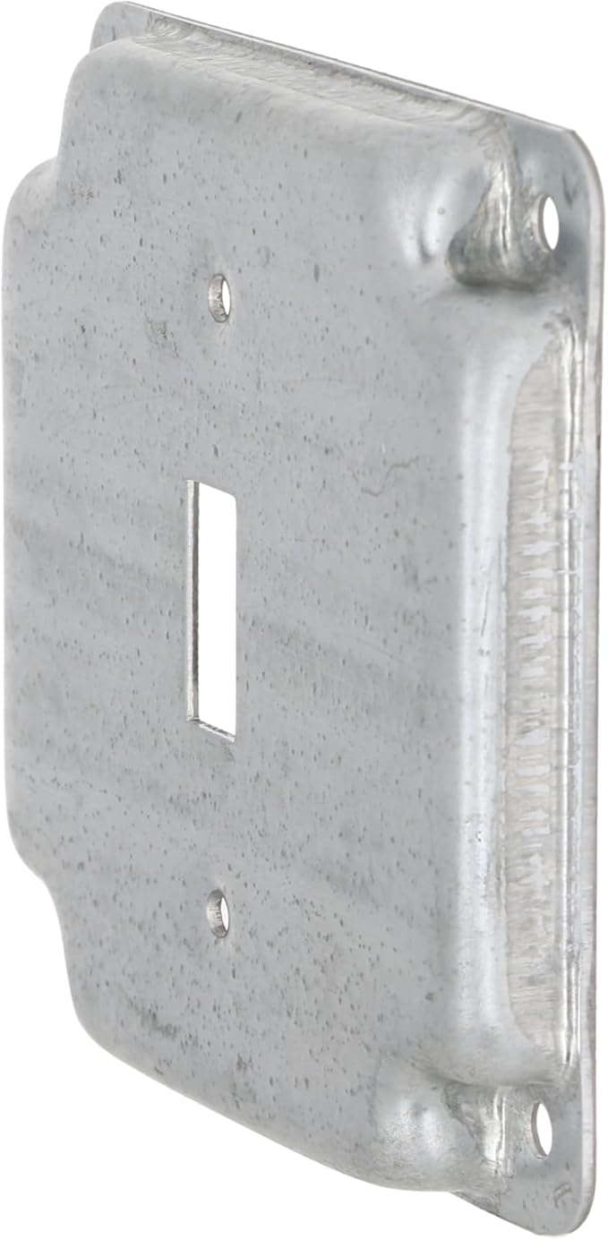 Hubbell-Raco 800C 1 Toggle 4-Inch Square Exposed Work Cover