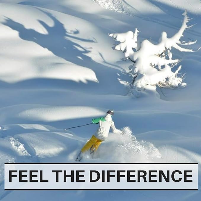 Zipline Lollipop 14.0 Graphite Carbon Composite Ski Poles – Lightweight, Durable, All-Mountain – Ergonomic Grip, Vibration Dampening, Ideal for Groomers and Freestyle. Choice of Skiers