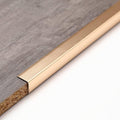Aluminum Peel and Stick L Molding Corner Guards with 90° Angle for Wall Door Frame Cabinet Baseboard Protection and Decoration, 35.4in x 0.8in (3Pcs)