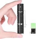 Rechargeable Mini Flashlight with Clip, 1100 High Lumens Super Bright Small Flashlight, IP68 Waterproof EDC Flashlight, 5 Modes Pocket Flashlight with Mode Memory for Camping Hiking
