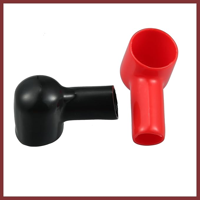 Battery Terminal Boots Insulating Rubber Covers Red Black Cable Lug Protector Cover Lug Caps for Car Marine 20 Pcs Replace Parts