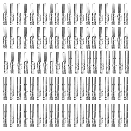 100PCS (50 Pair) MC4-Compatible Solar Connector Kit, 50 Pair Male & Female Pins Connectors for Solar Panel PV System Installation