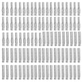 100PCS (50 Pair) MC4-Compatible Solar Connector Kit, 50 Pair Male & Female Pins Connectors for Solar Panel PV System Installation