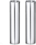 Therwen 2 Roll Aluminum Flashing Roll Metal Aluminum Roof Panels 0.2 mm Thickness Roof Flashing Strip for Sealing Windows Doors Siding Backyard Stains Moss and Mildew Prevention (14" x 10')