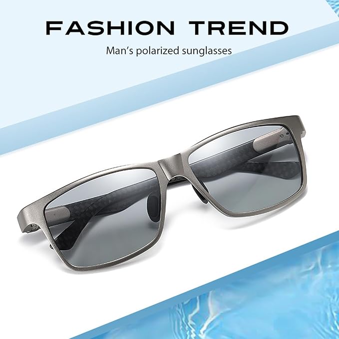 YIMI Polarized Photochromic Driving z87 Sunglasses For Men Women Day and Night safety glasses