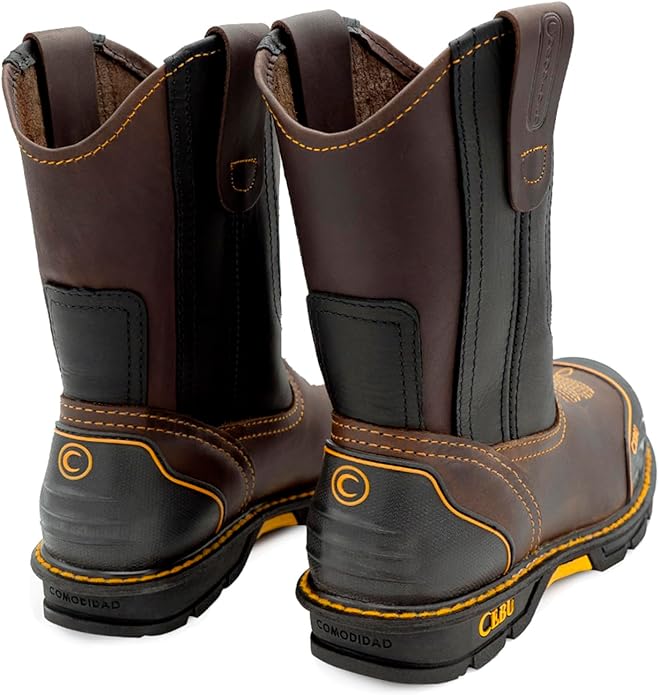 CEBU | Farmer Boots | Work Boots for Men | Handcrafted | Shark Shield Technology | For Professional Jobs