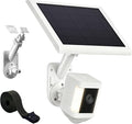 2-in-1 Wall and Pole Mount for Ring Cameras | Compatible with Ring Spotlight Cam Pro/Plus, Stick Up Cam & Solar Panels | Universal 1/4 Inch Screw for Arlo, Eufy, Wyze and More Cameras & Solar Chargers