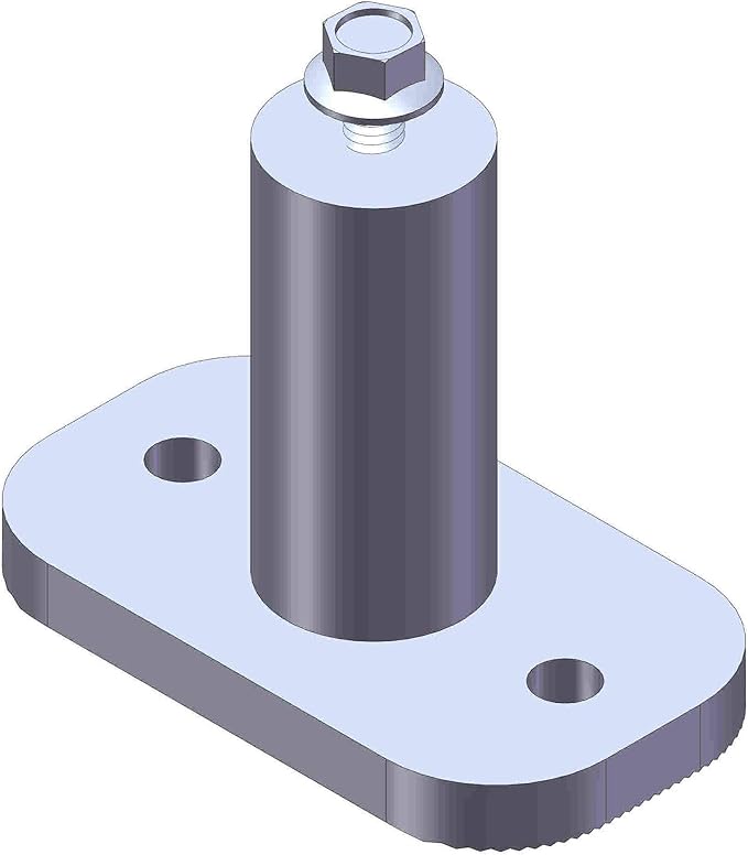 Pack 10 of 4" Standoff for Solar Panel PV Module Mounting Racking Installation