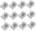 12pcs Solar Panel Rack Clip Fixed Bracket for Solar Panels Easy to Install and Durable Mid End Clamps for Home Use Versatile Support for Photovoltaic Systems