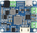 Waveshare Solar Power Manager Module (D), Solar Charge Controller USB, Supports 6V~24V Solar Panel and Type-C Power Adapter, 5V/3A Regulated Output, with Battery Holder (Batteries are Not Included)