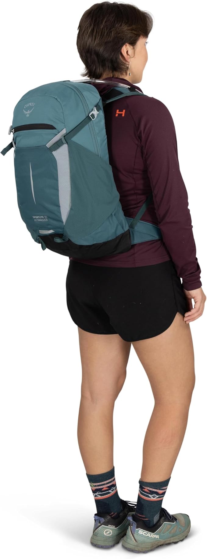 Osprey Sportlite Lightweight Hiking Backpack with Hydraulics Reservoir for Men & Women - Everyday Hydration Travel Bag