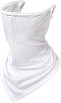 Balaclava Neck Gaiter with Ear Loops Scarf Bandana UV Sun Protection Outdoors Face Mask Cover for Women Men