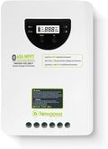 Newpowa MPPT 60A 12/24V Solar Charge Controller with LCD and Bluetooth for Solar Panel Control for Gel Sealed Flooded Lithium Battery